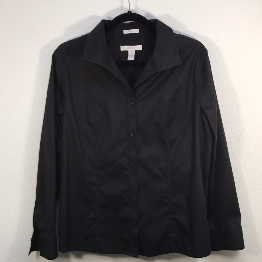 Chico’s Black No Iron Shirt
